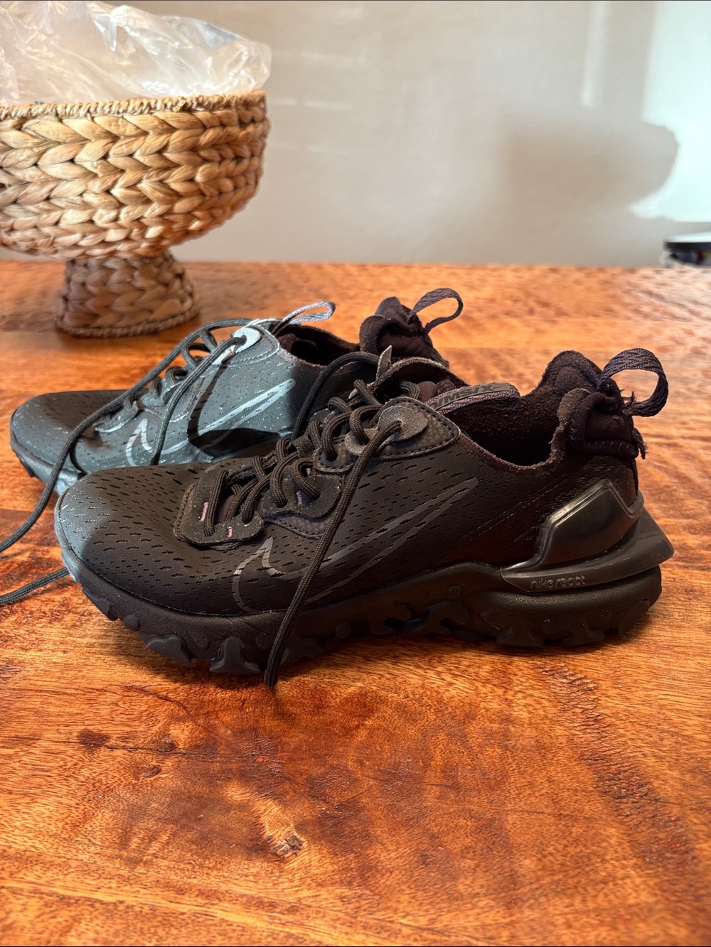 Nike Black Athletic Running Shoes